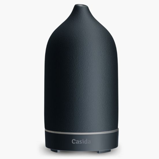 صورة Ceramic Aroma Diffuser black with LED lighting - B2B